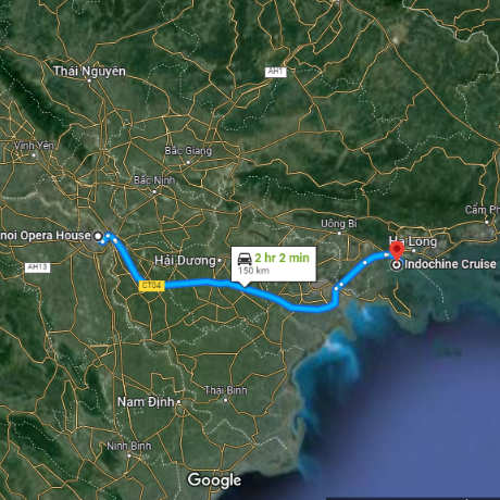 Cách đến vịnh Lan Hạ