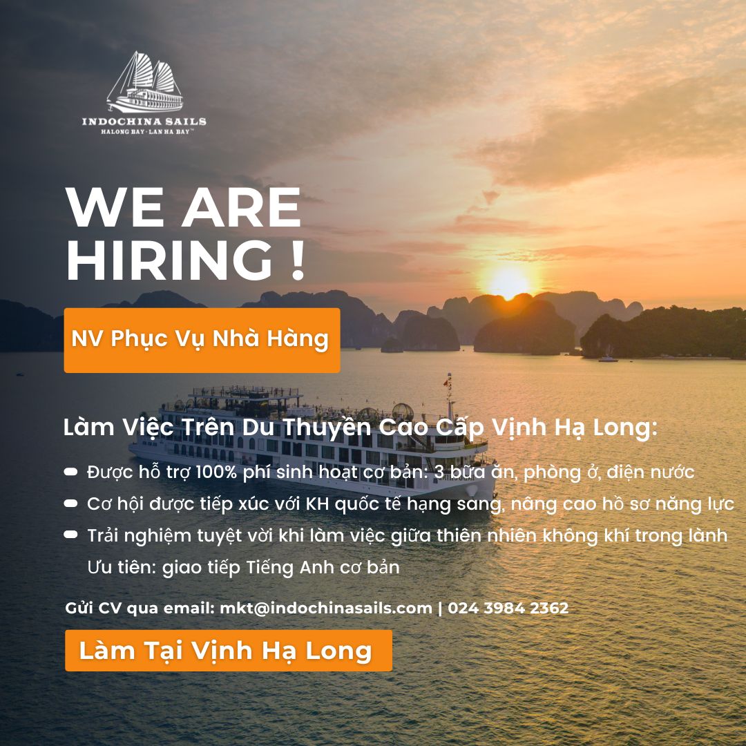 Nhân Viên Phục Vụ Nhà Hàng Trên Du Thuyền