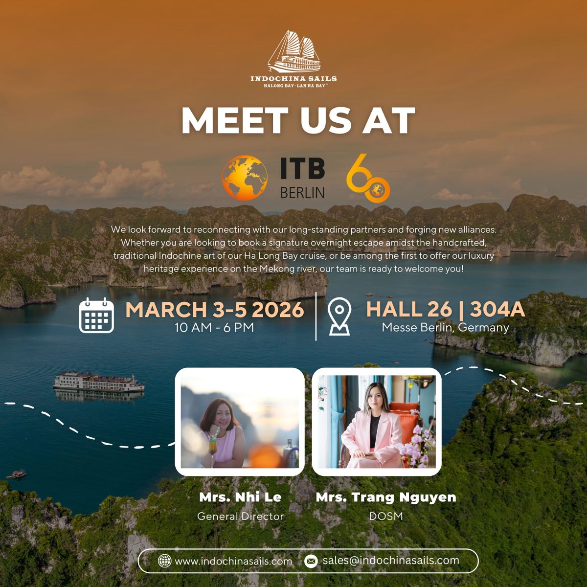 Indochina Sails ITB Berlin 2026
