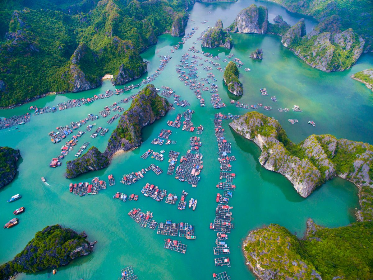 Floating village